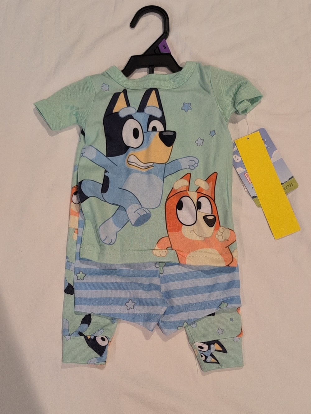 3 Pc PJ Set Bluey NWT Size 12 months